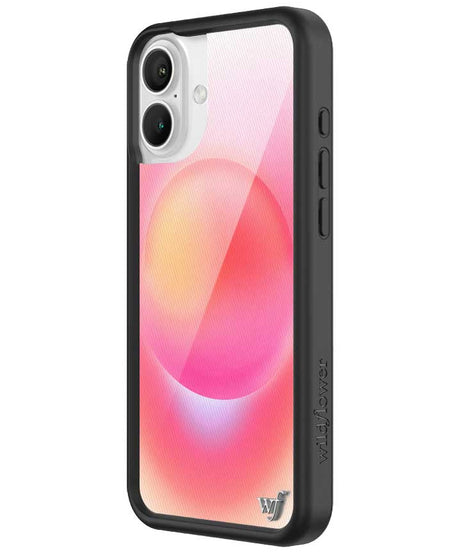 Hot Pink Aura iPhone Case