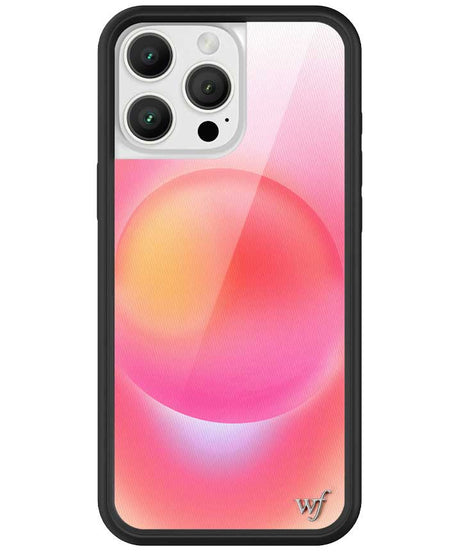Hot Pink Aura iPhone Case