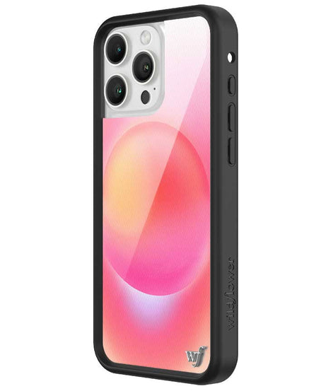 Hot Pink Aura iPhone Case