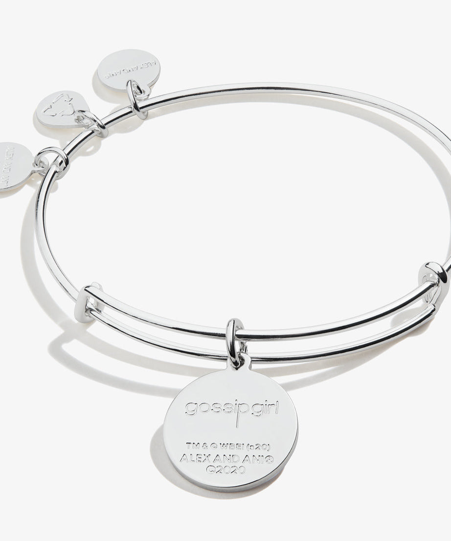Gossip Girl Logo Charm Bangle
