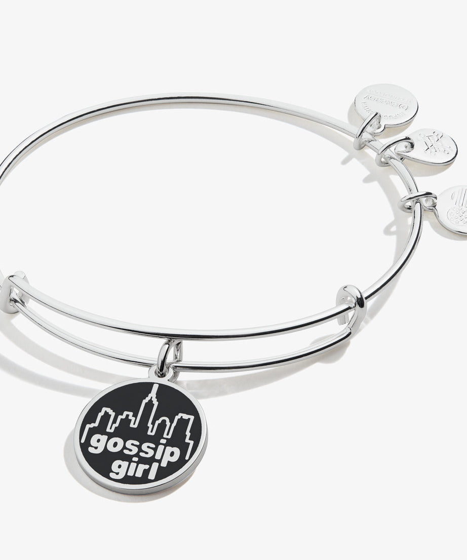 Gossip Girl Logo Charm Bangle