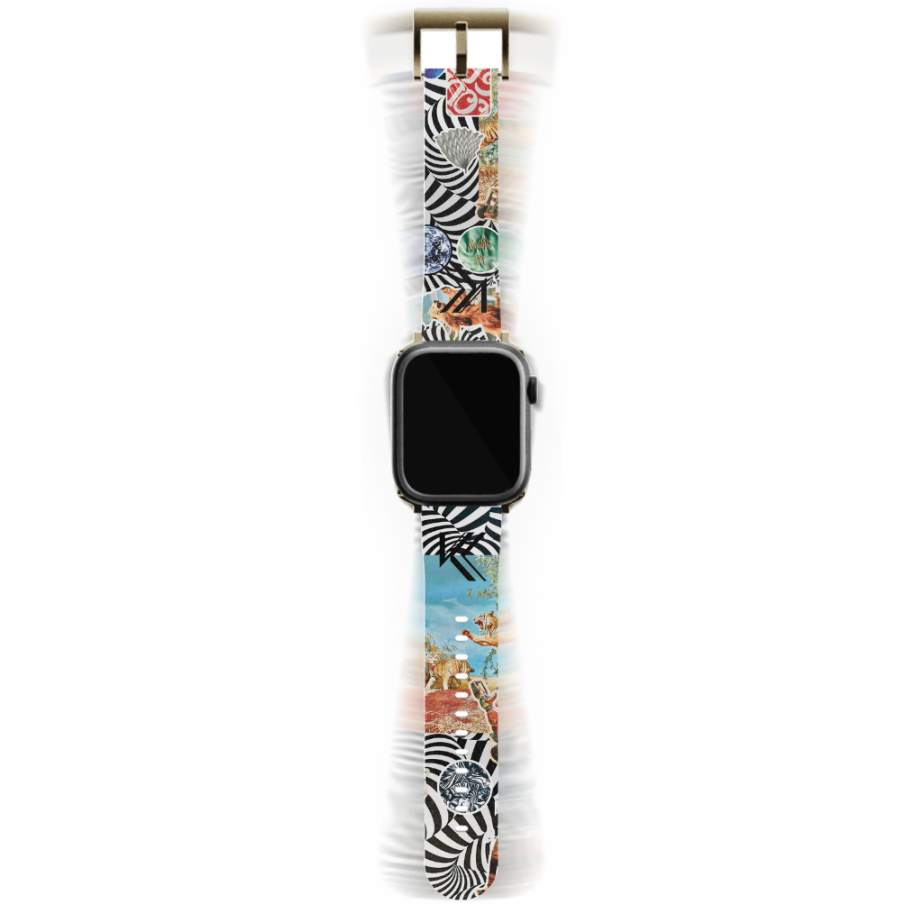Safari City Watch Band