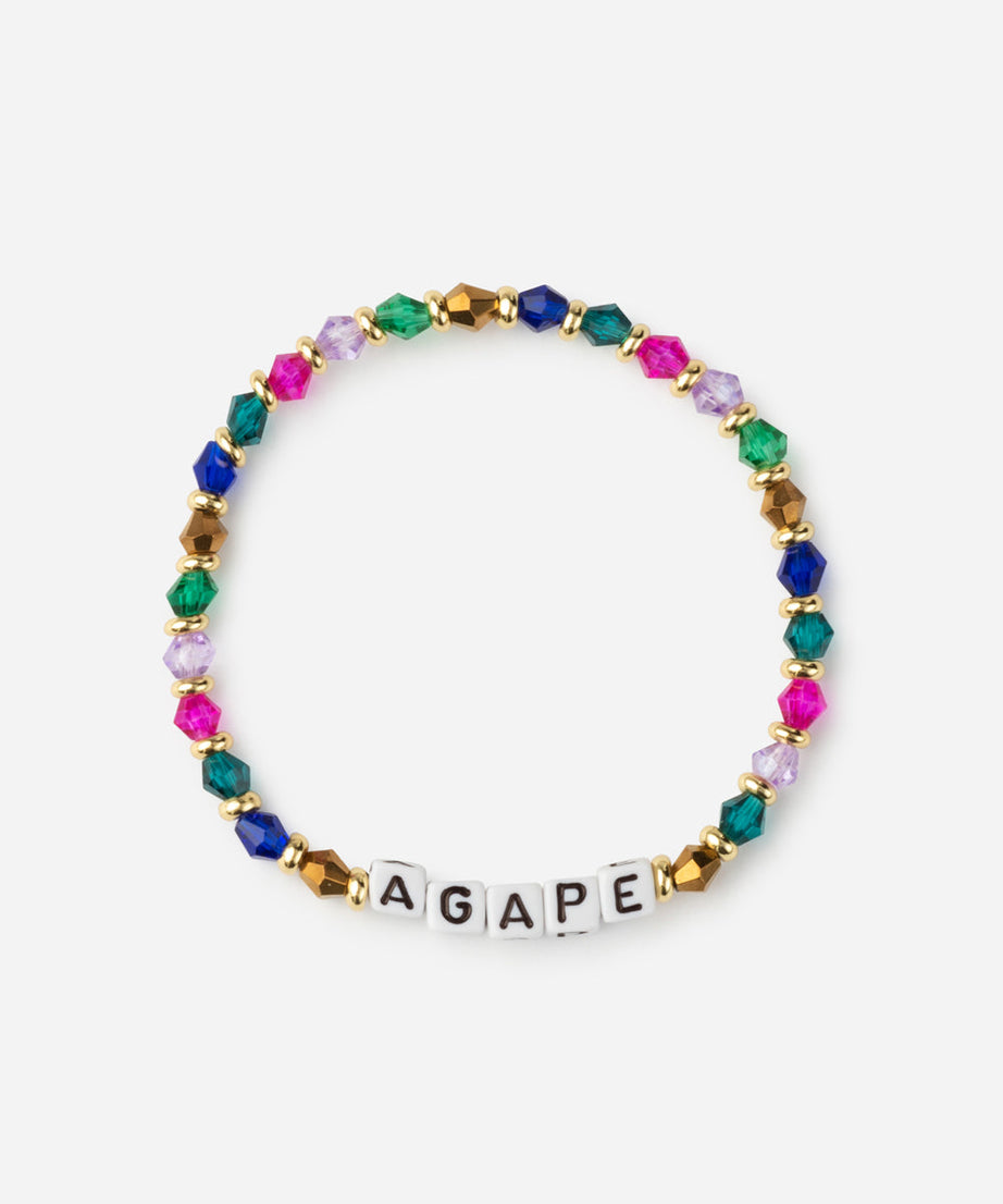 Agape Letter Bracelet