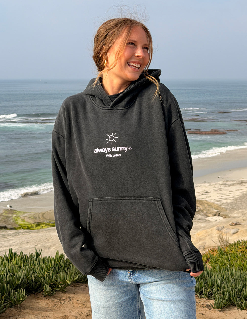 Always Sunny With Jesus Unisex Hoodie