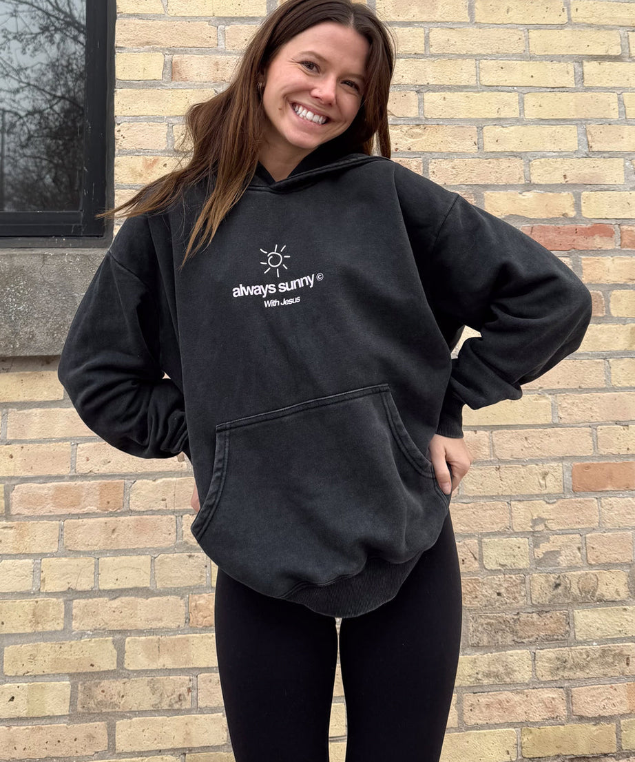 Always Sunny With Jesus Unisex Hoodie