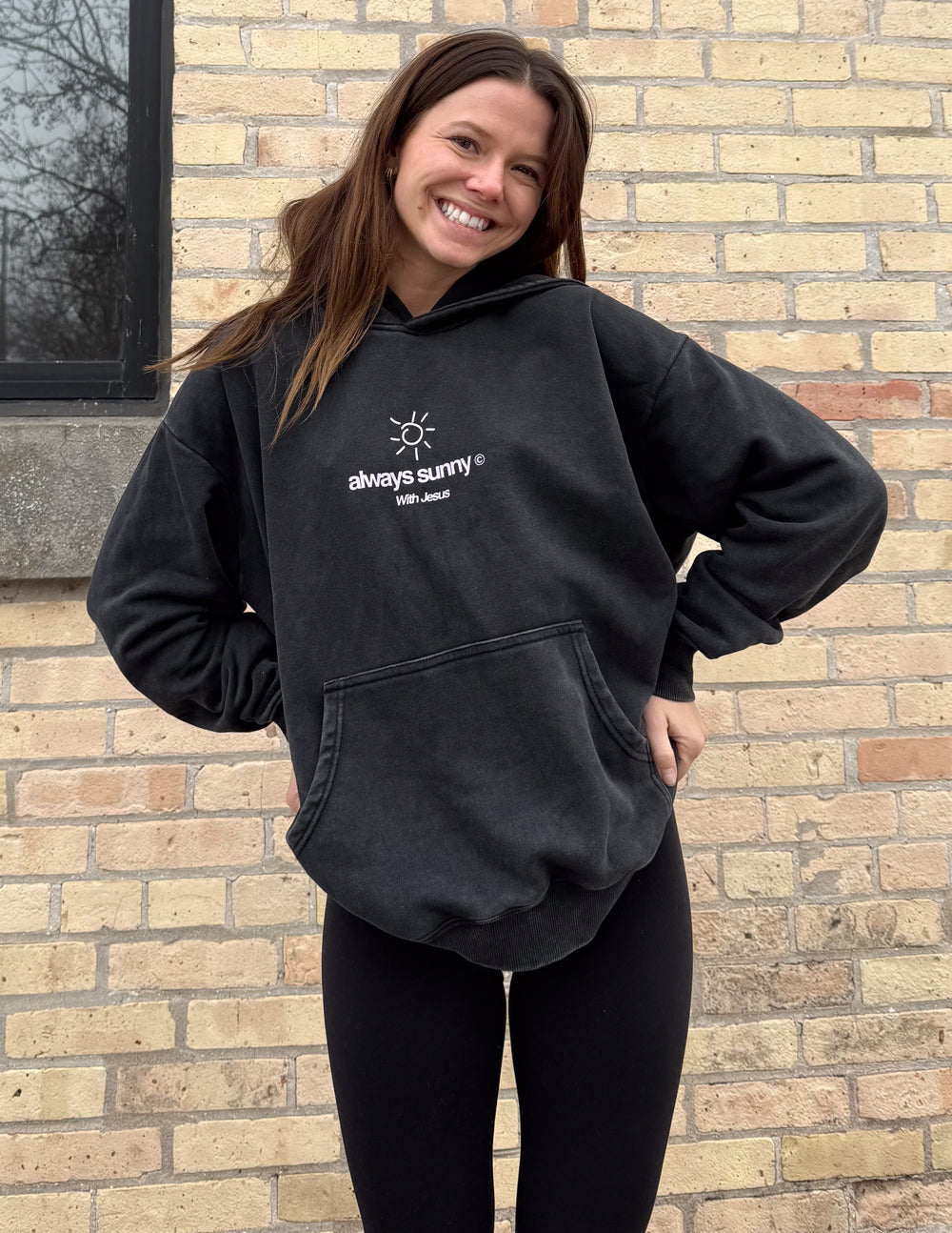Always Sunny With Jesus Unisex Hoodie