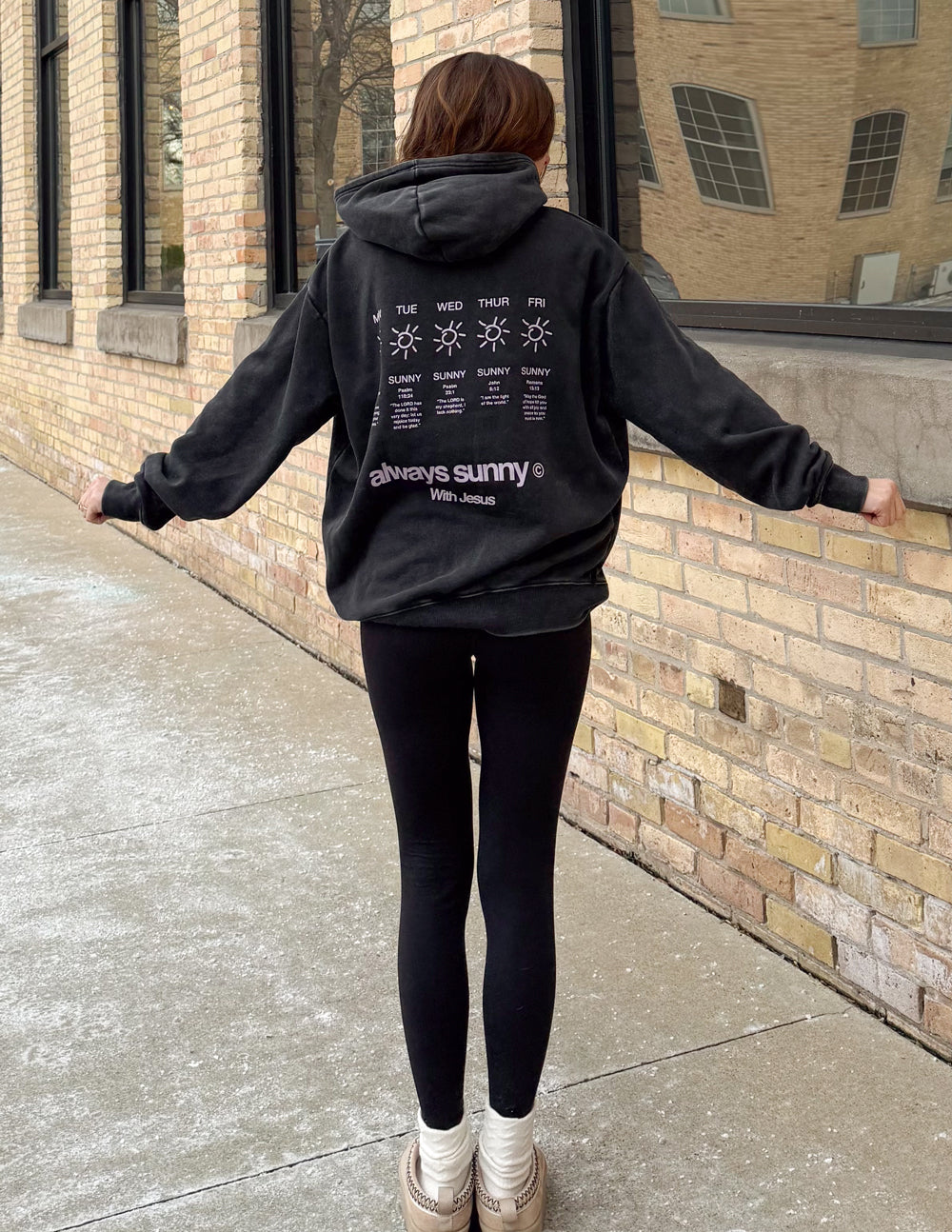 Always Sunny With Jesus Unisex Hoodie