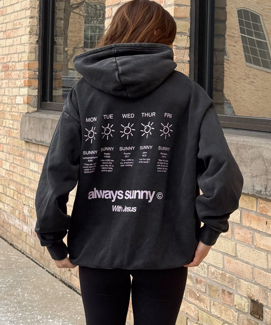 Always Sunny With Jesus Unisex Hoodie