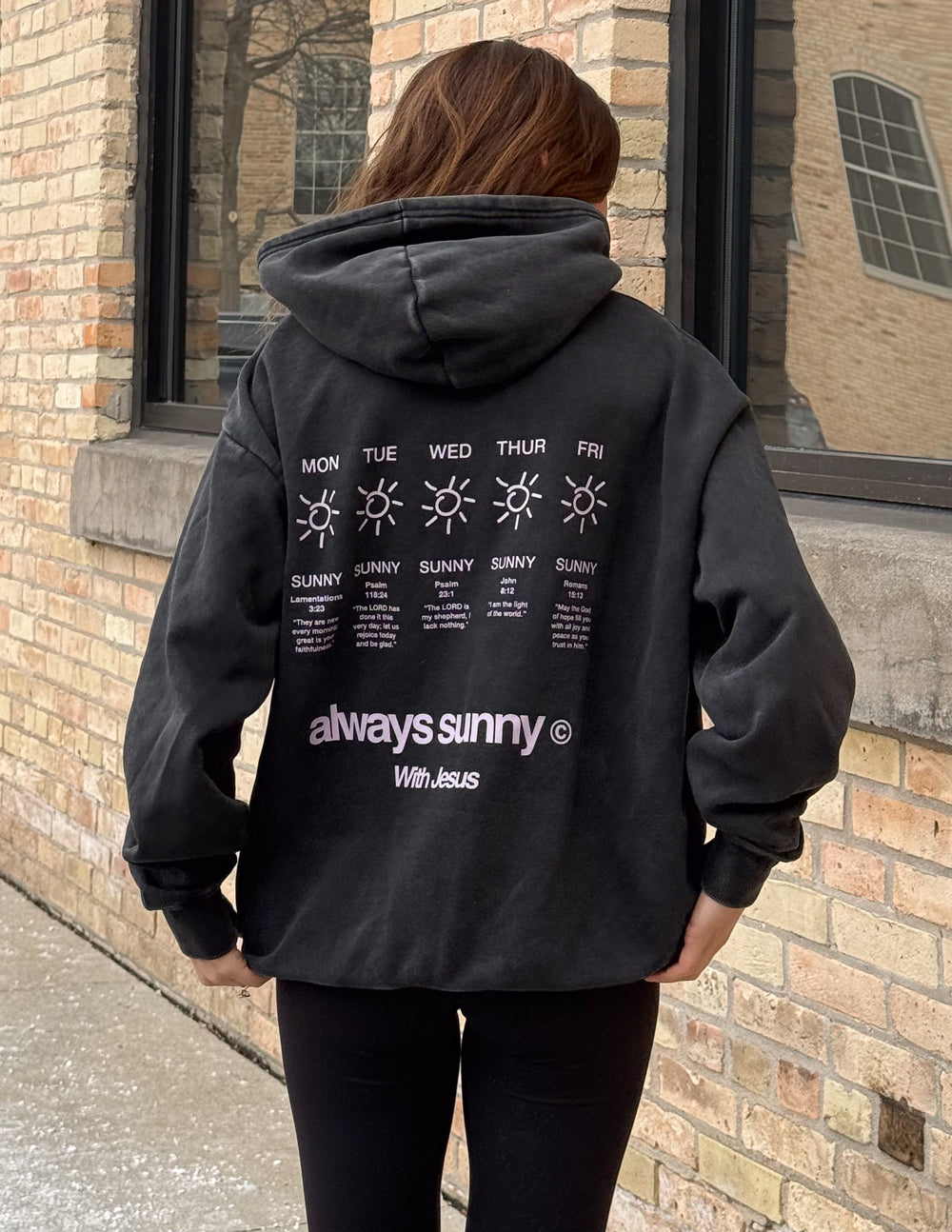 Always Sunny With Jesus Unisex Hoodie