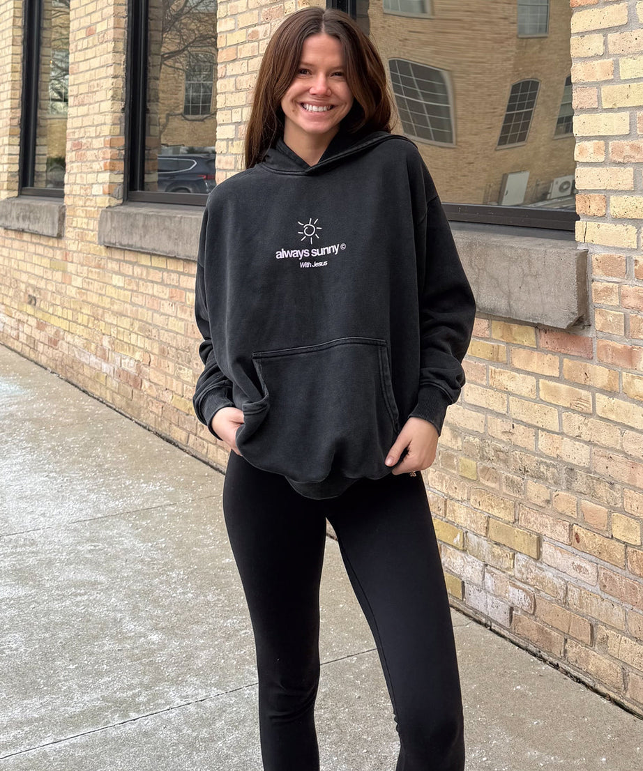 Always Sunny With Jesus Unisex Hoodie