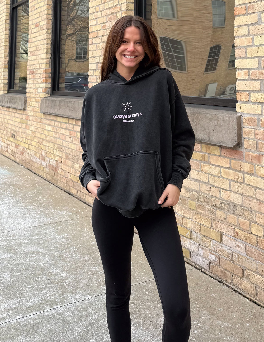 Always Sunny With Jesus Unisex Hoodie