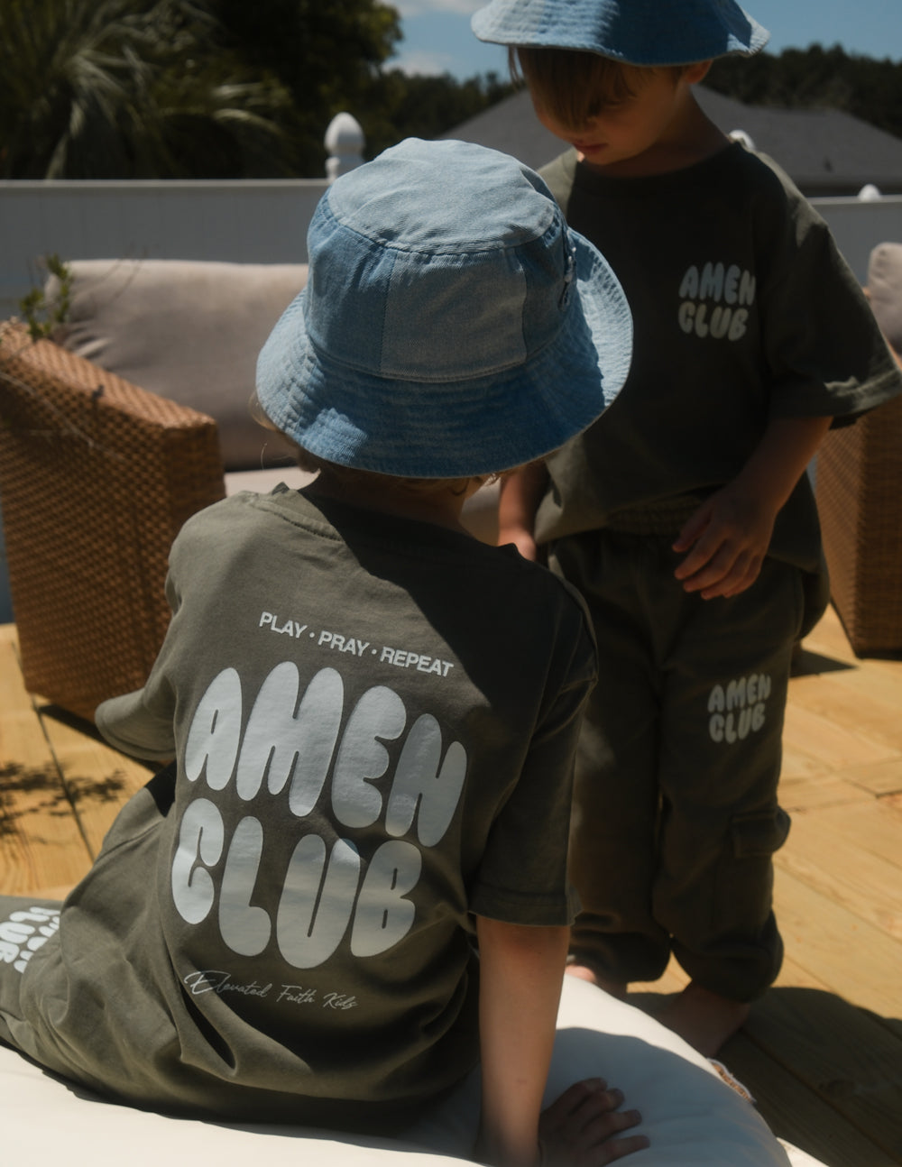 Amen Club Kids Tee