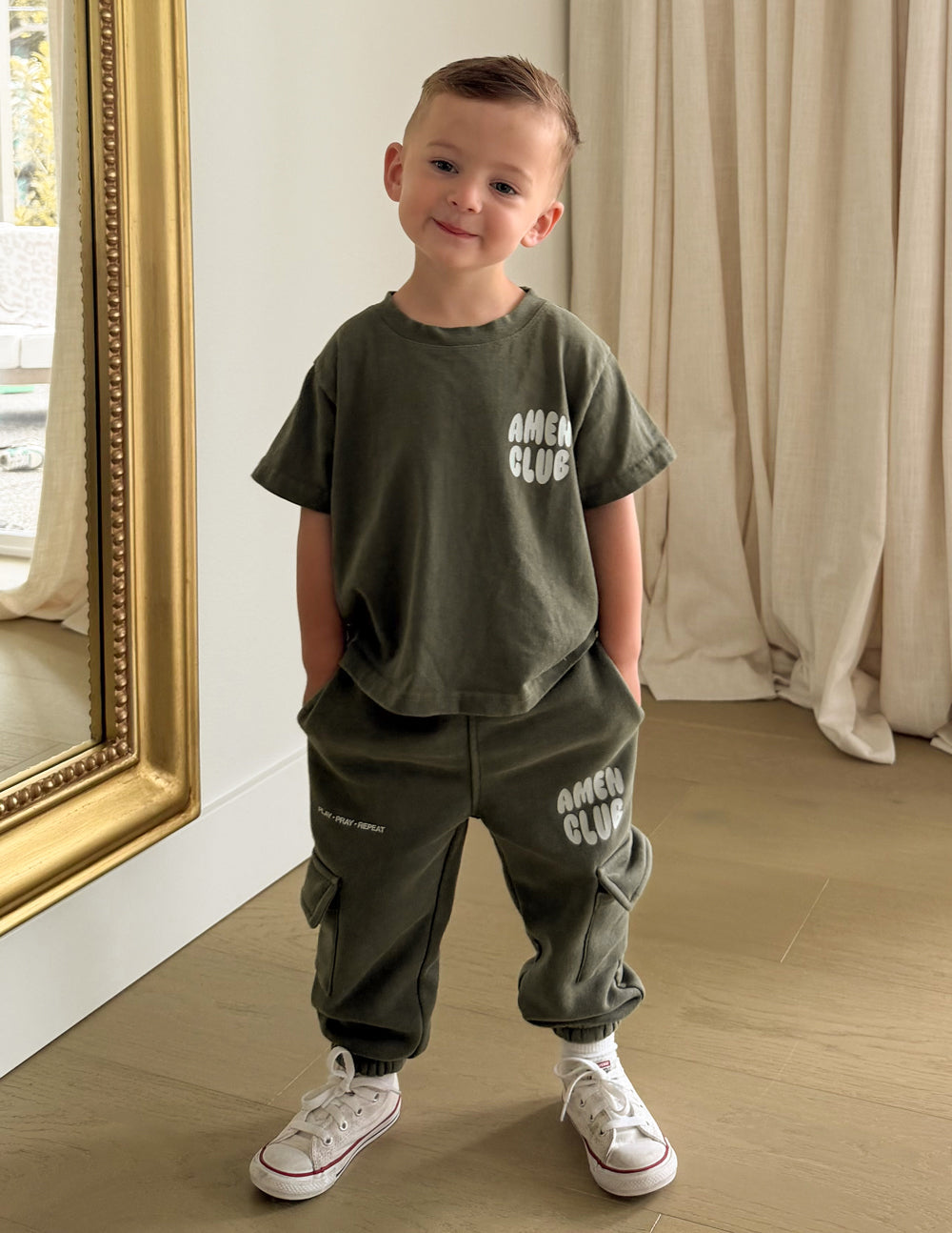 Amen Club Kids Tee