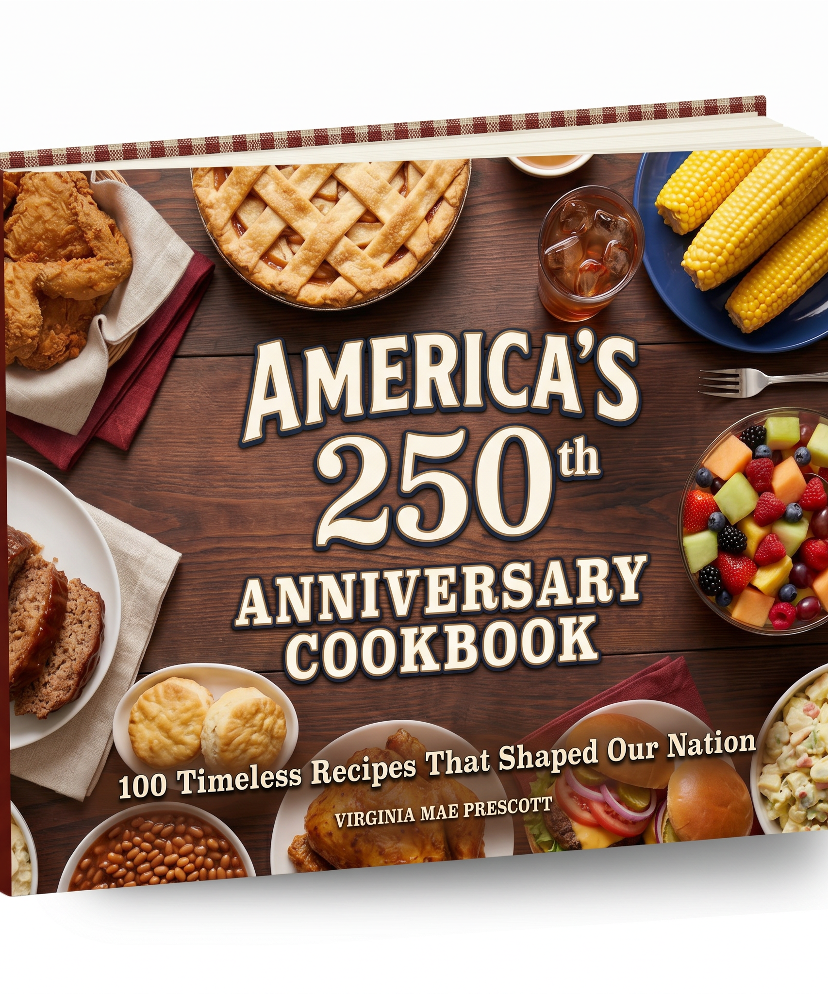 Amerikas 250. Jubiläumskochbuch: 100 zeitlose Rezepte, die unsere Nation geprägt haben (200 Seiten)