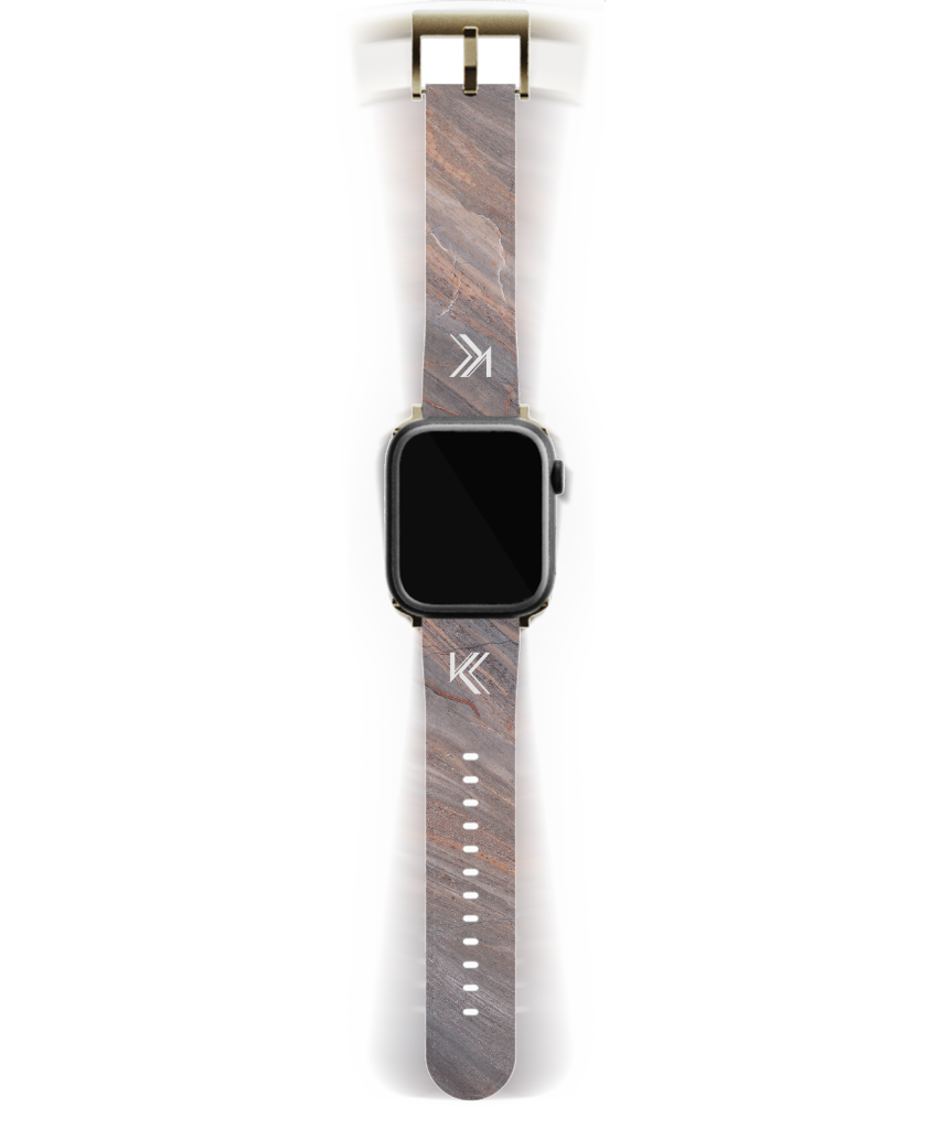 Armbanduhrarmband aus alter Eiche