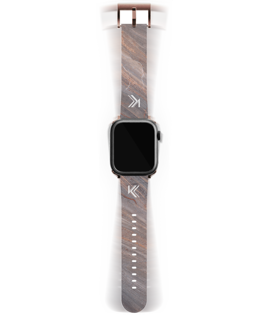 Armbanduhrarmband aus alter Eiche