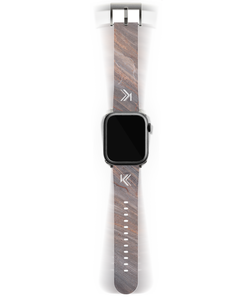 Armbanduhrarmband aus alter Eiche