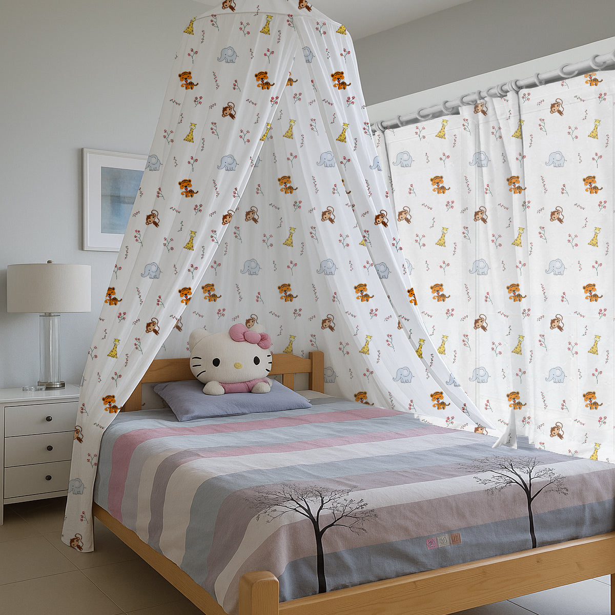 Animal Printed Canopy