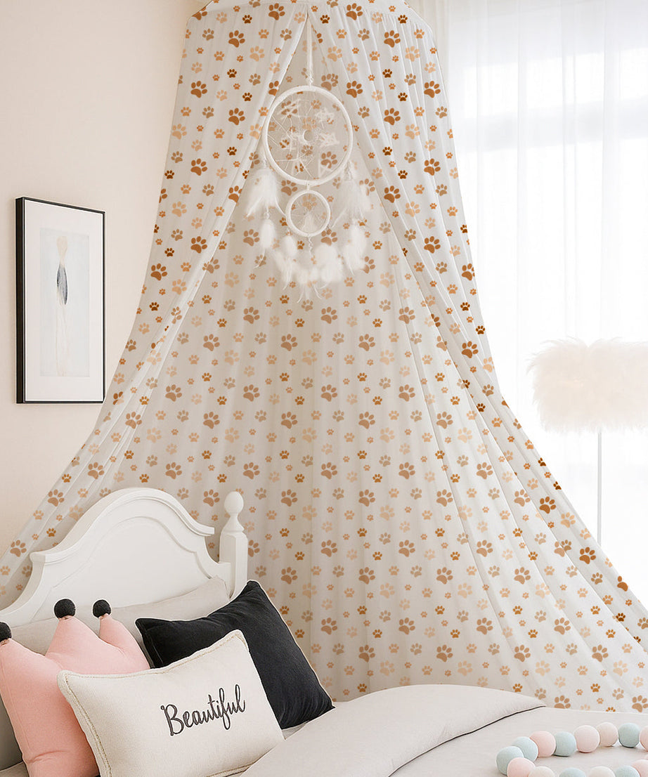Animal Paws Printed Canopy