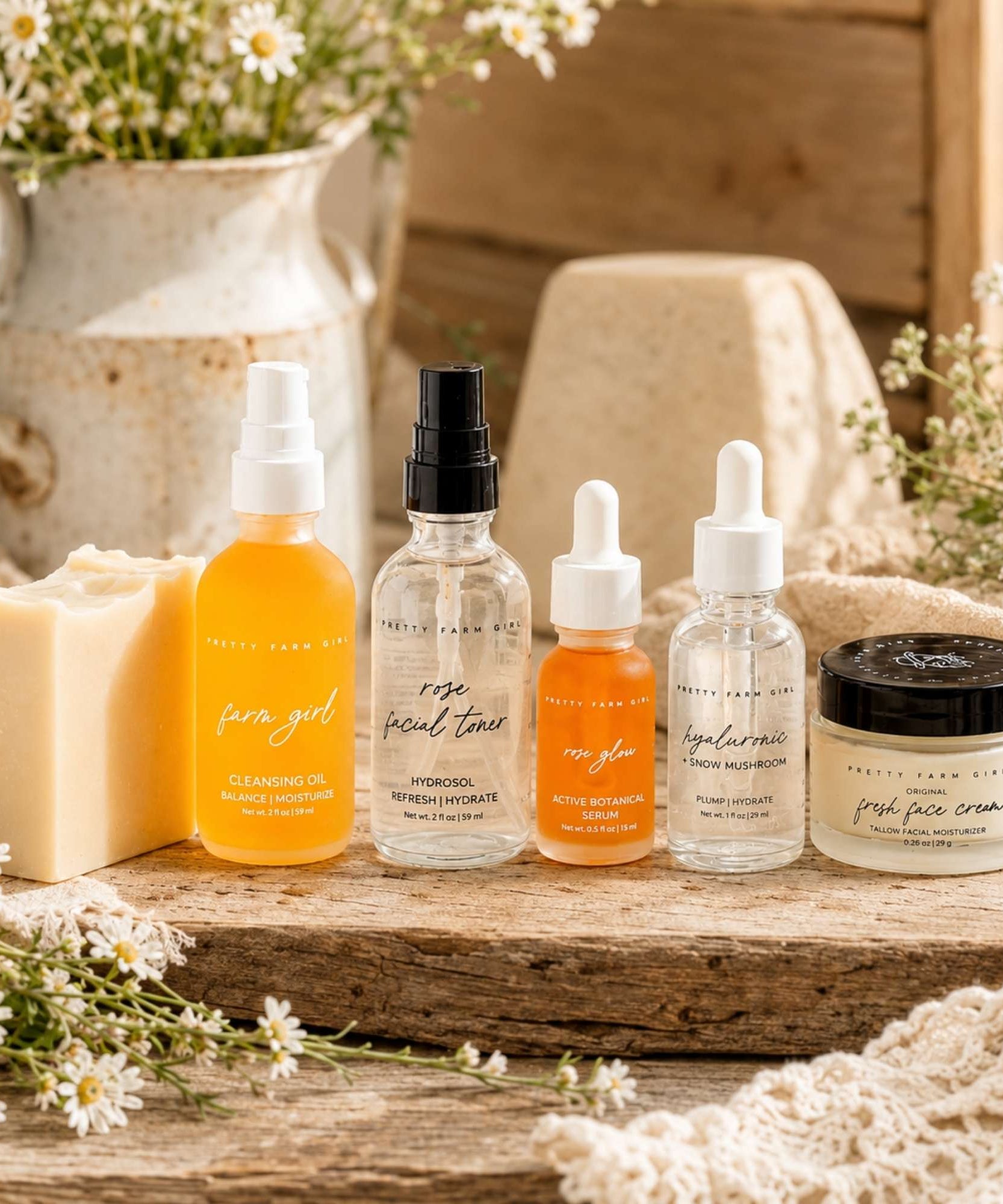 Anti-Aging Skincare Routine Essentials Kit
