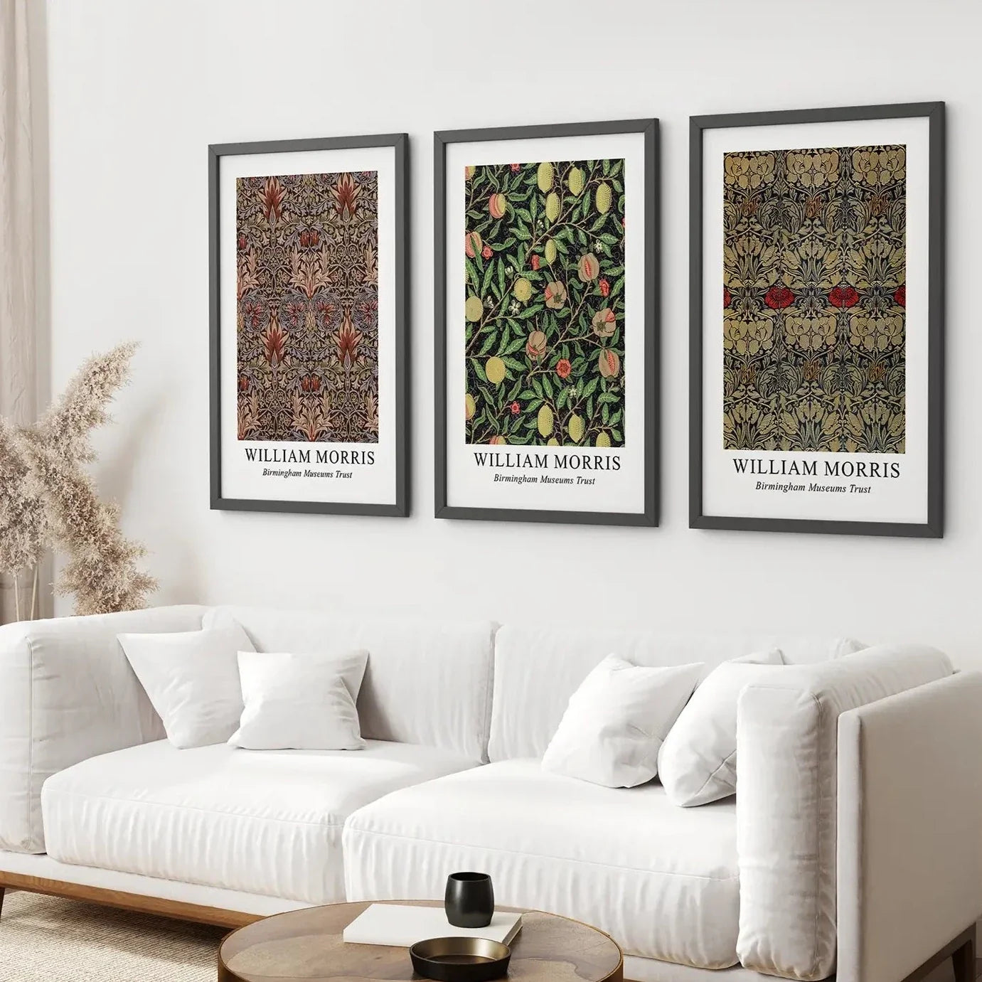 William Morris 3 Piece Wall Art Set Home Decor