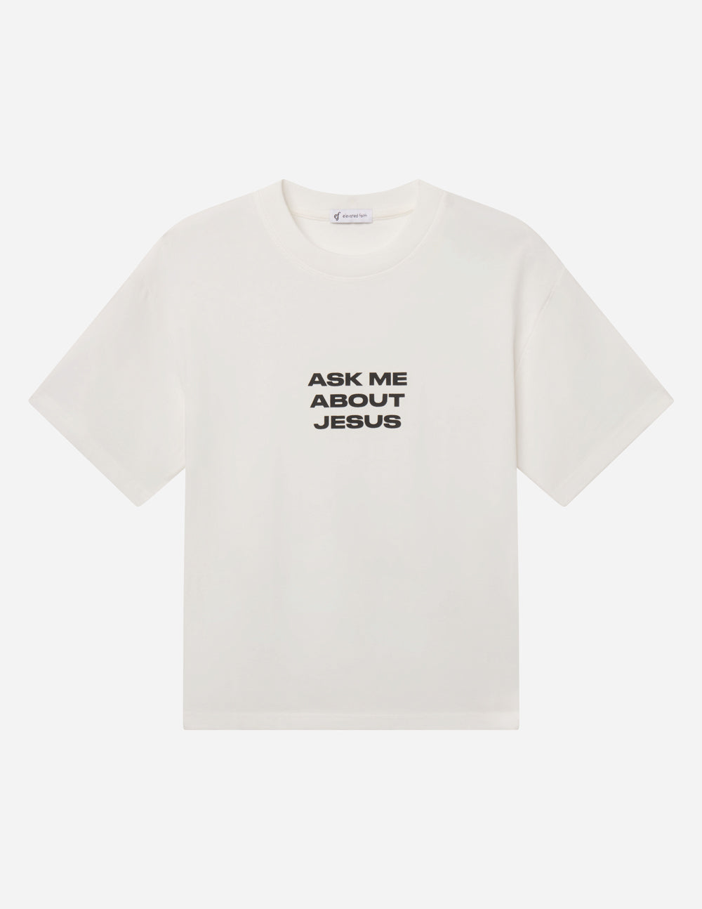 Ask Me About Jesus Heavyweight Tee