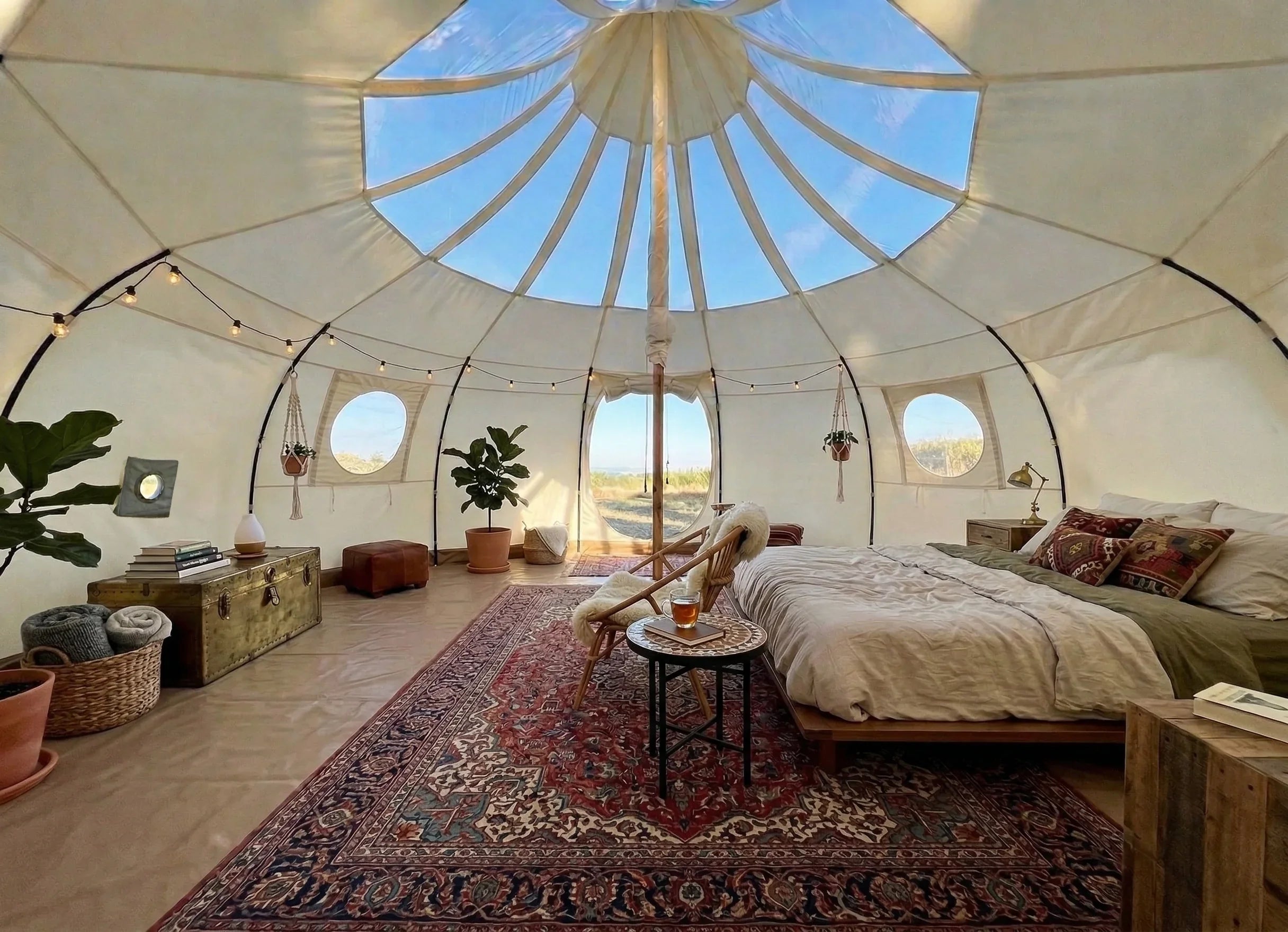 Astral Glamping Tent | 3 Sizes | 13, 16, 20-Foot