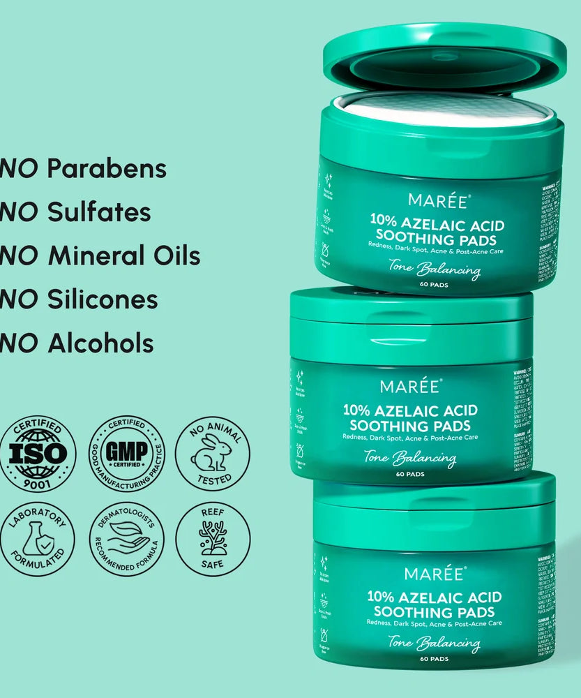 Azelaic Acid Soothing Pads