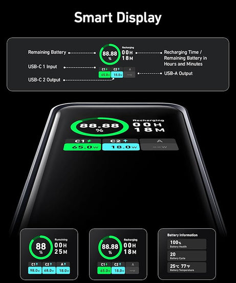 Anker Prime Power Bank (20K, 200W)