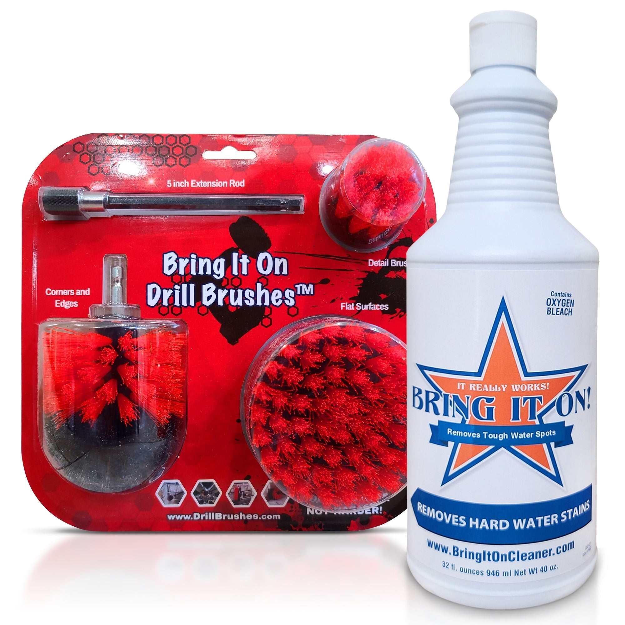 Bring It On Reiniger Plus Bohrbürste 3er-Pack