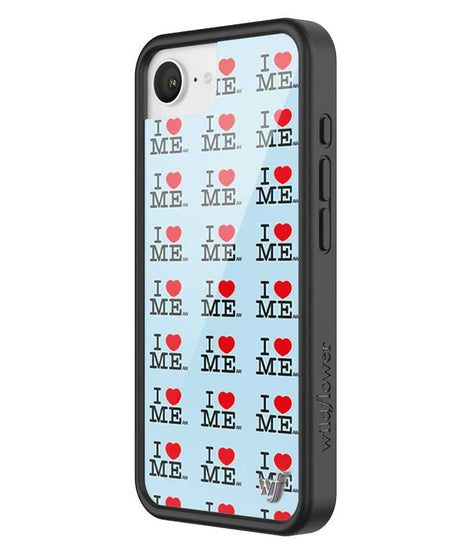 I Heart Me | Blue iPhone Case