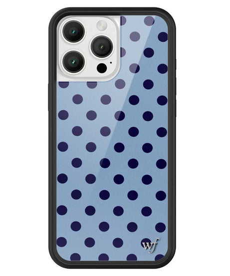 Polka Dot | Blue and Navy Blue iPhone Case