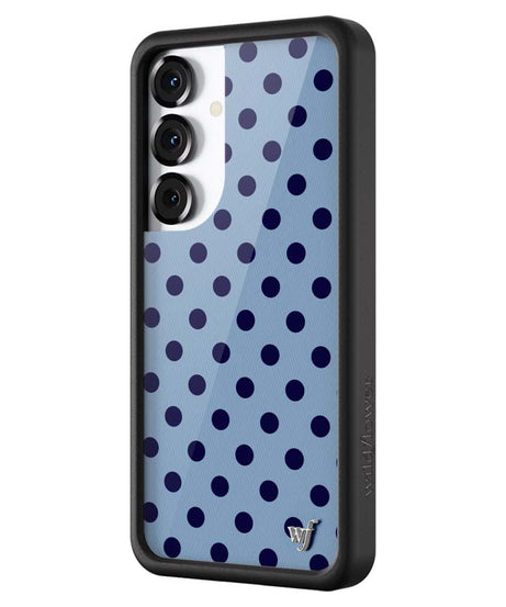 Polka Dot | Blue and Navy Blue Samsung Galaxy Case