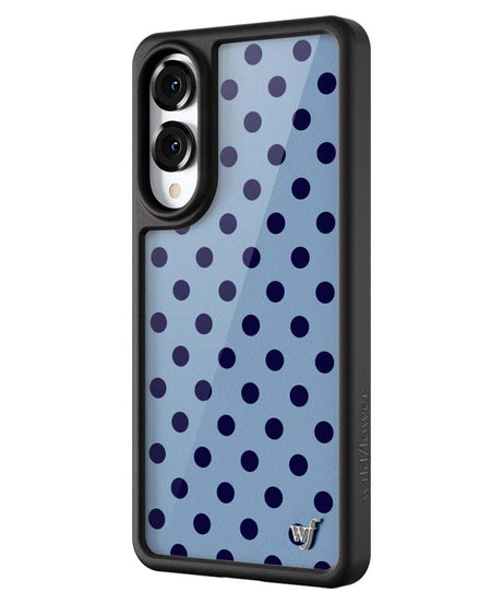 Polka Dot | Blue and Navy Blue Samsung Galaxy Case