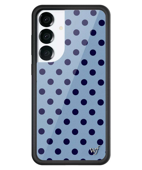 Polka Dot | Blue and Navy Blue Samsung Galaxy Case
