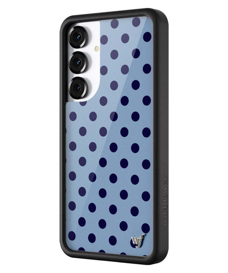 Polka Dot | Blue and Navy Blue Samsung Galaxy Case