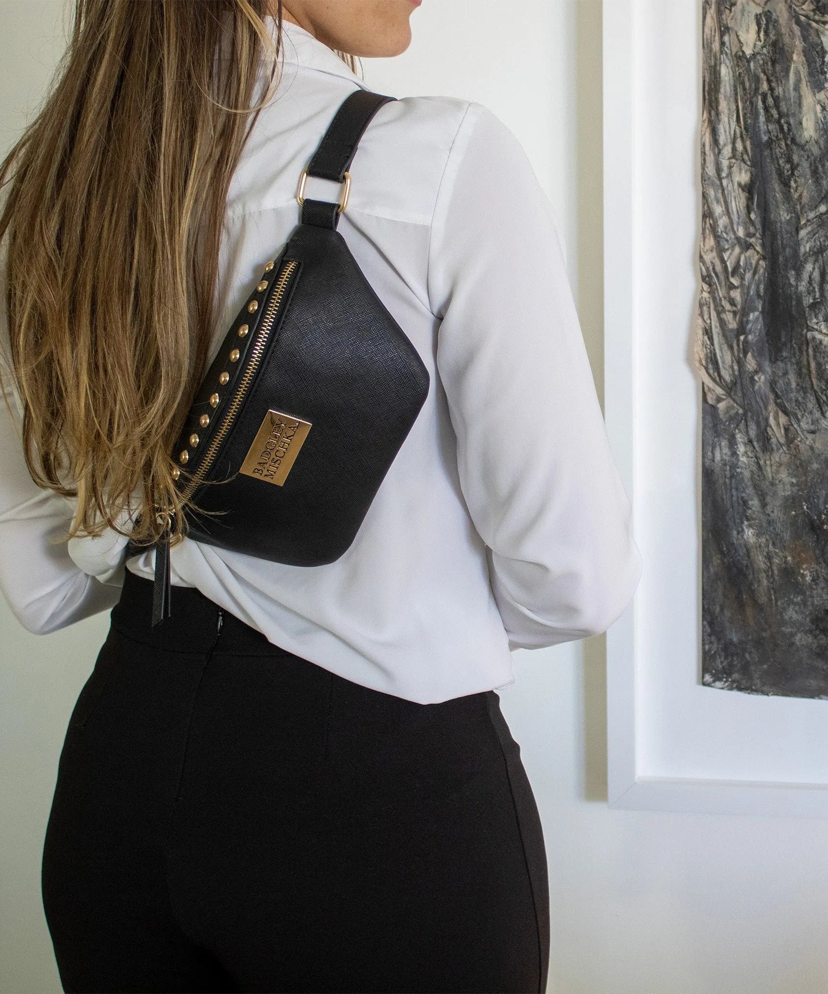 Bridgette Gürteltasche aus veganem Leder | Umhängetasche