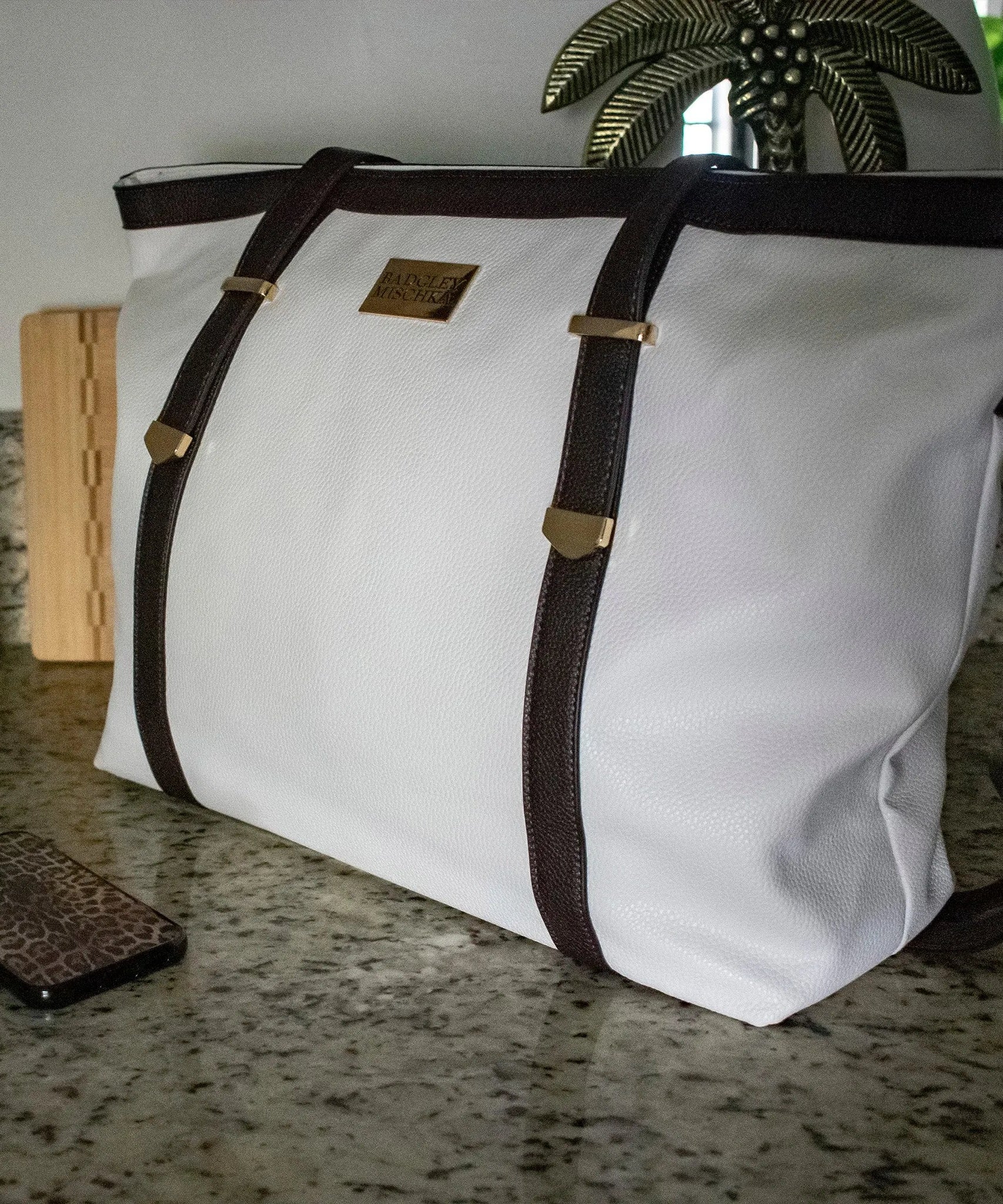Anna XL Weekender Reisetasche aus veganem Leder