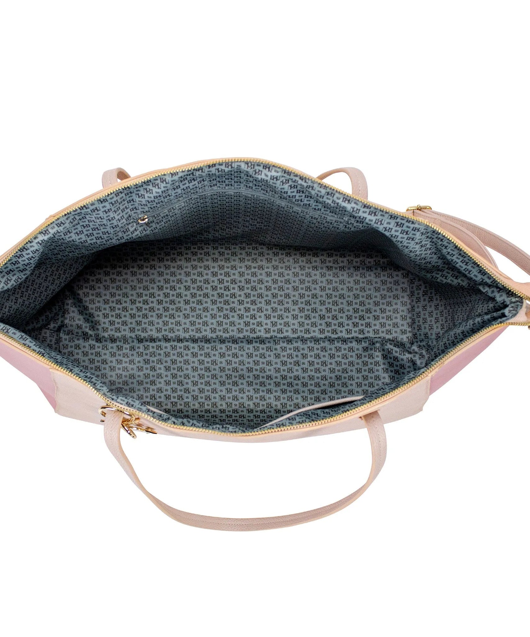 Caroline Weekender Reisetasche aus veganem Leder mit Monogramm