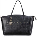 Caroline Vegan Leather Monogram Weekender Duffel Bag