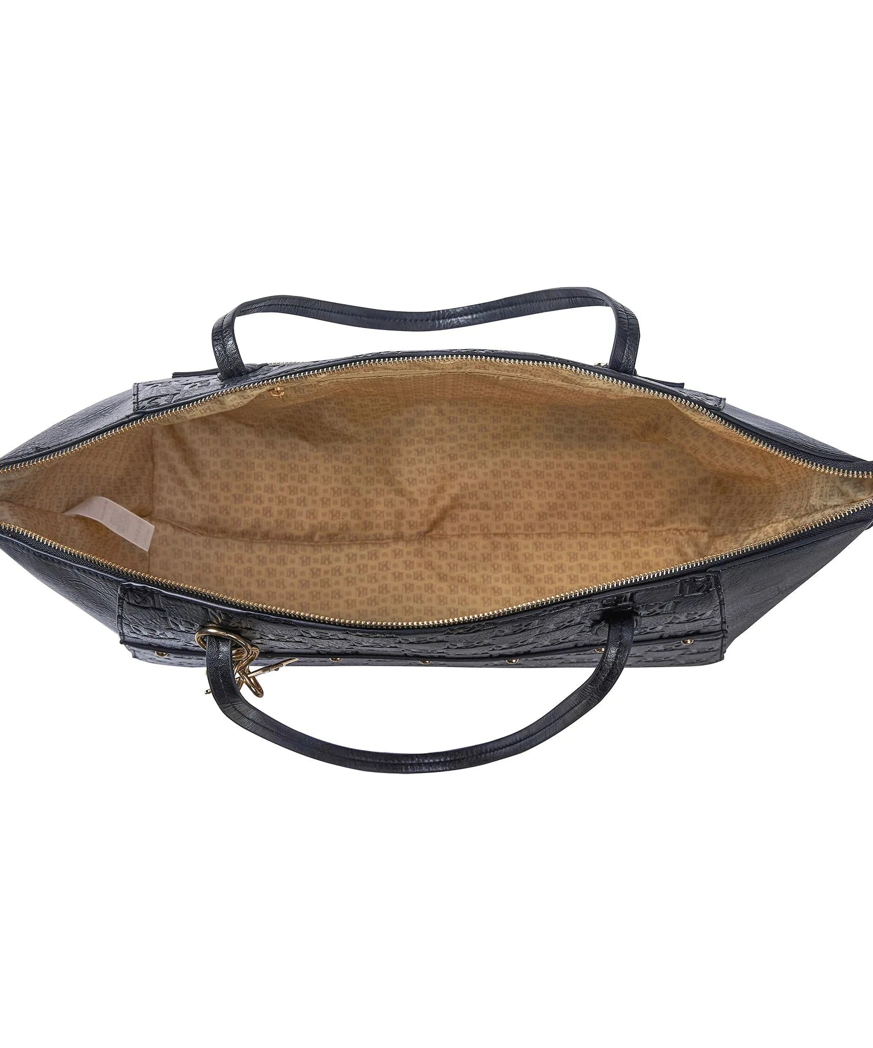Caroline Weekender Reisetasche aus veganem Leder mit Monogramm
