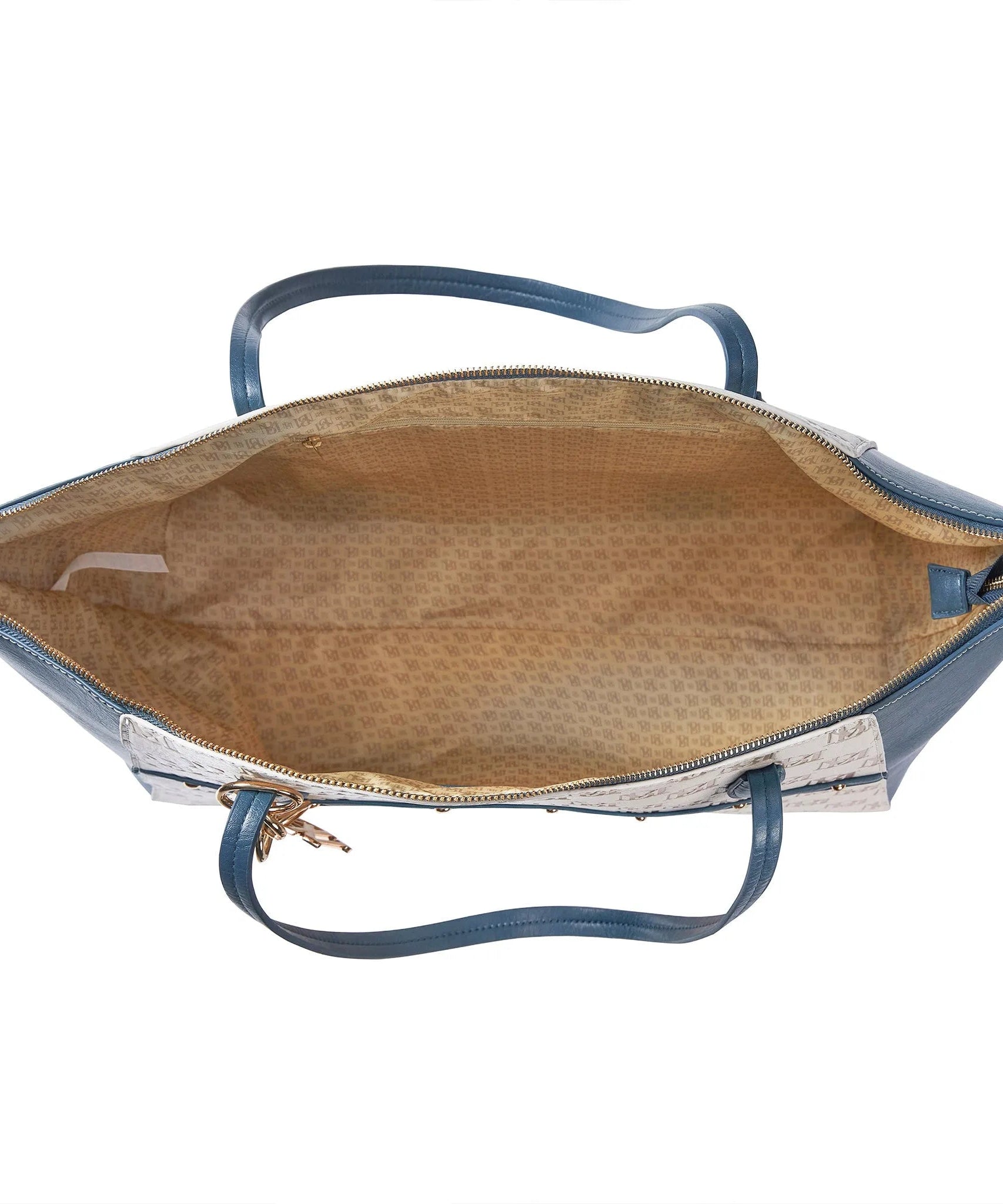 Caroline Weekender Reisetasche aus veganem Leder mit Monogramm