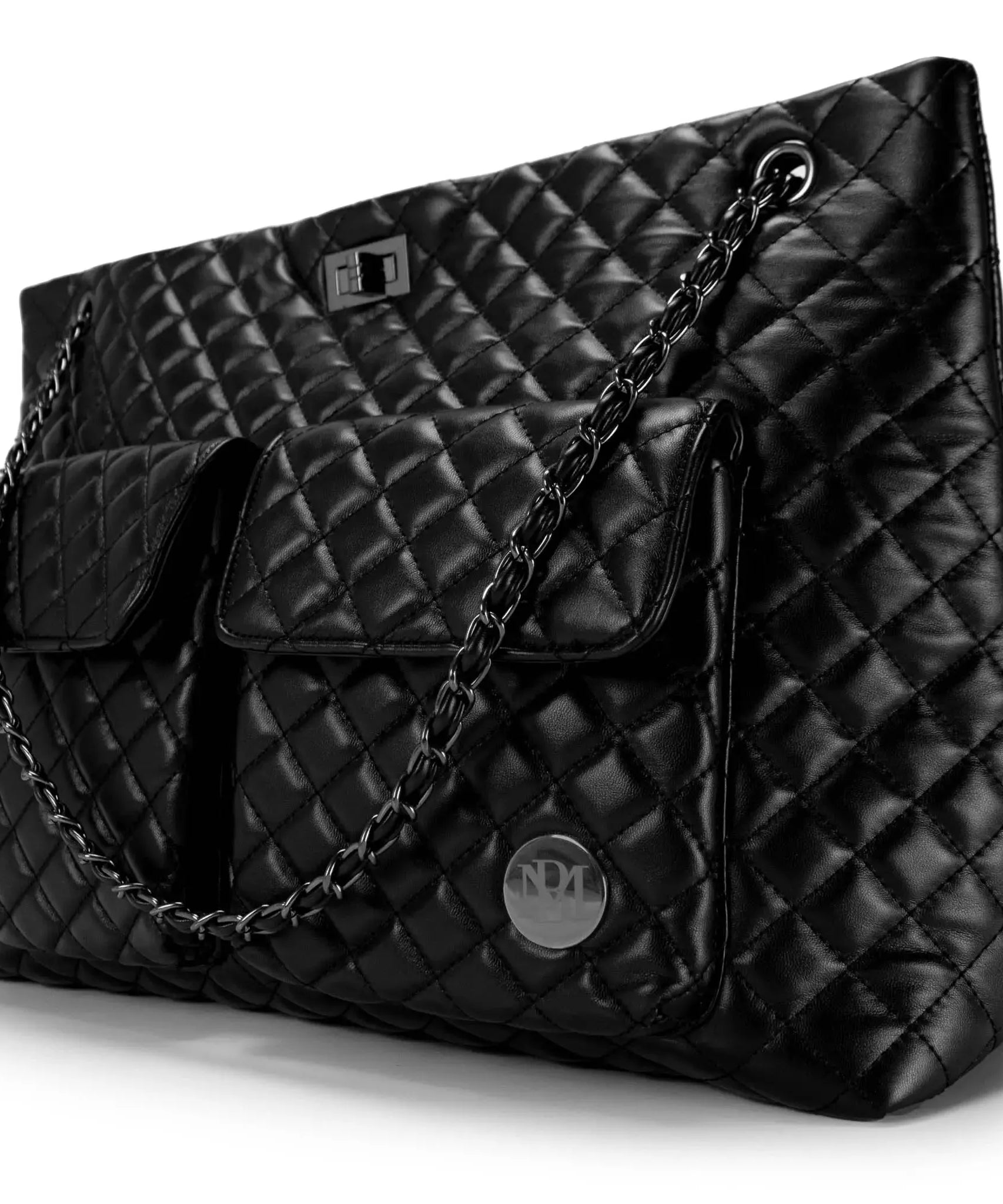 Diana gesteppte Weekender-Reisetasche aus veganem Leder