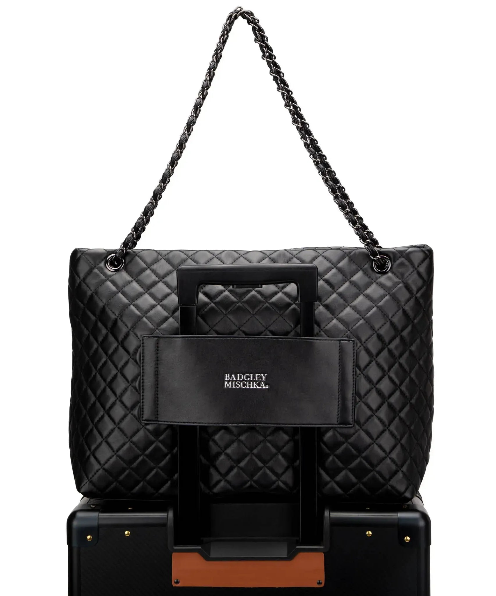 Diana gesteppte Weekender-Reisetasche aus veganem Leder