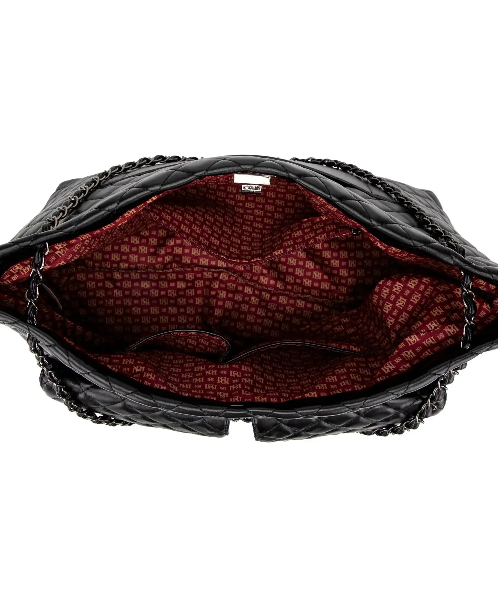 Diana gesteppte Weekender-Reisetasche aus veganem Leder
