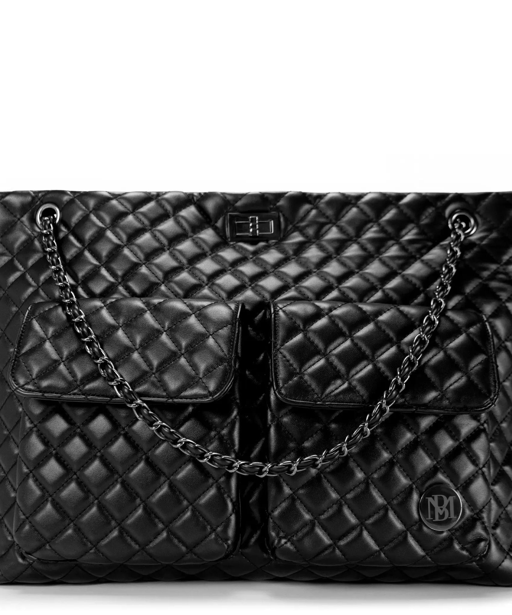 Diana gesteppte Weekender-Reisetasche aus veganem Leder