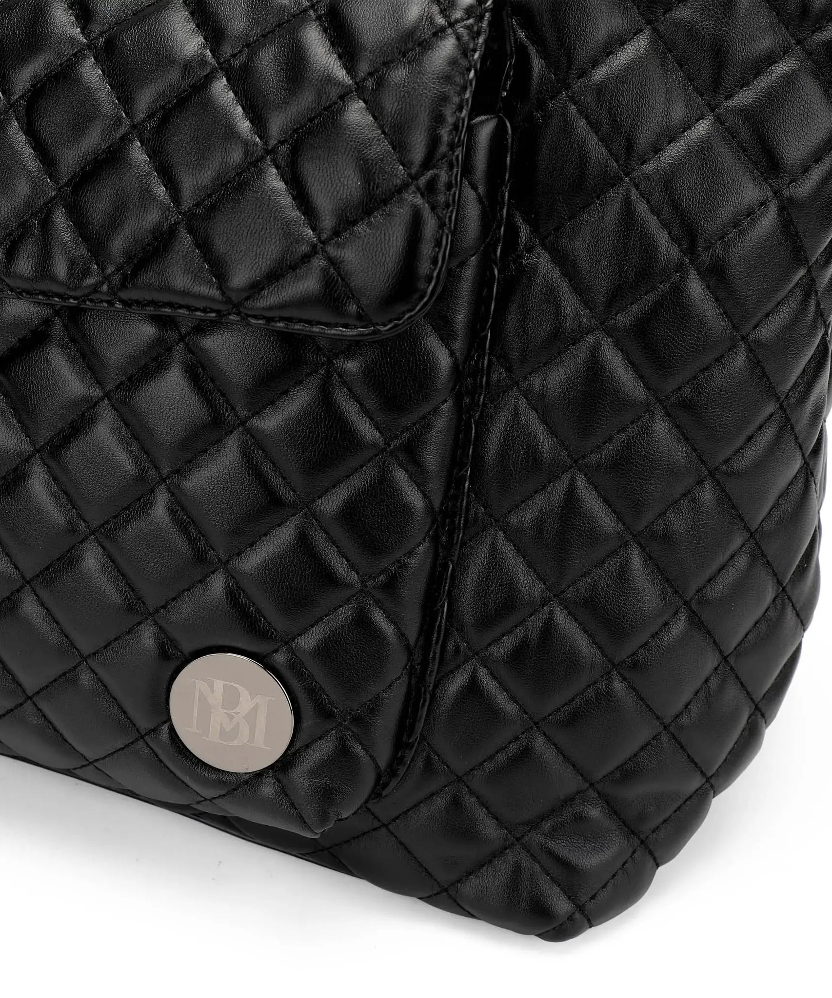 Diana gesteppte Weekender-Reisetasche aus veganem Leder