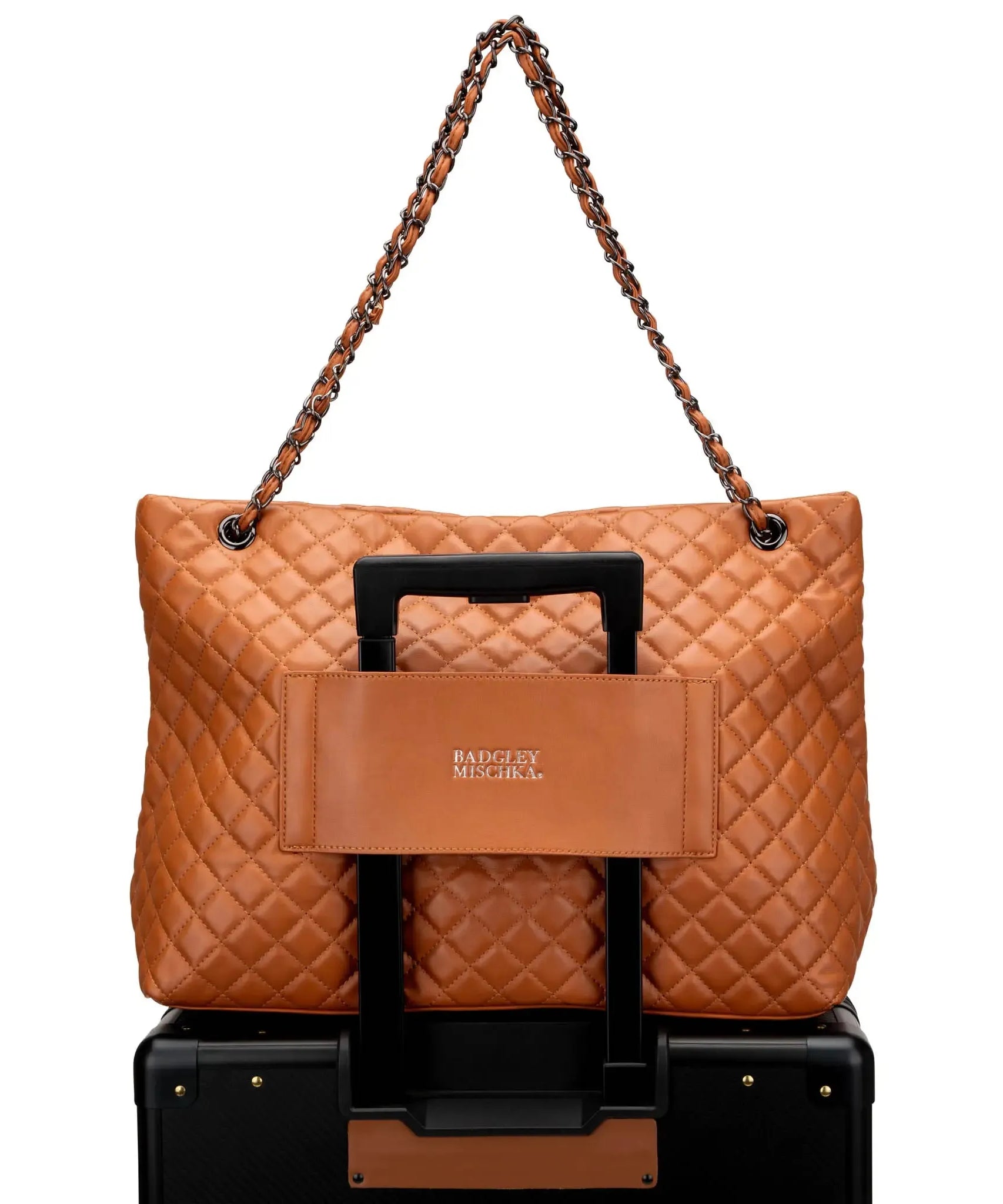 Diana gesteppte Weekender-Reisetasche aus veganem Leder