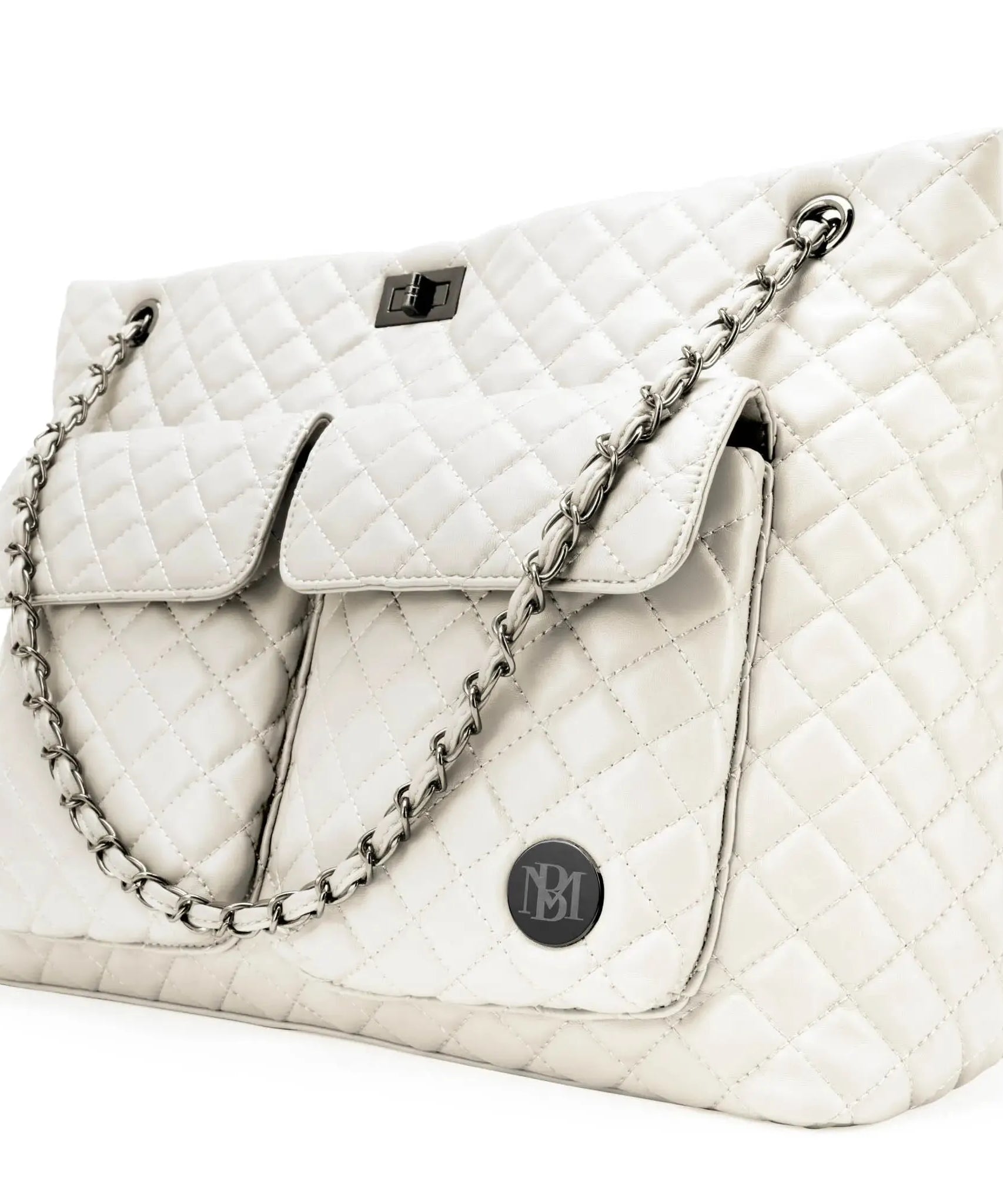 Diana gesteppte Weekender-Reisetasche aus veganem Leder