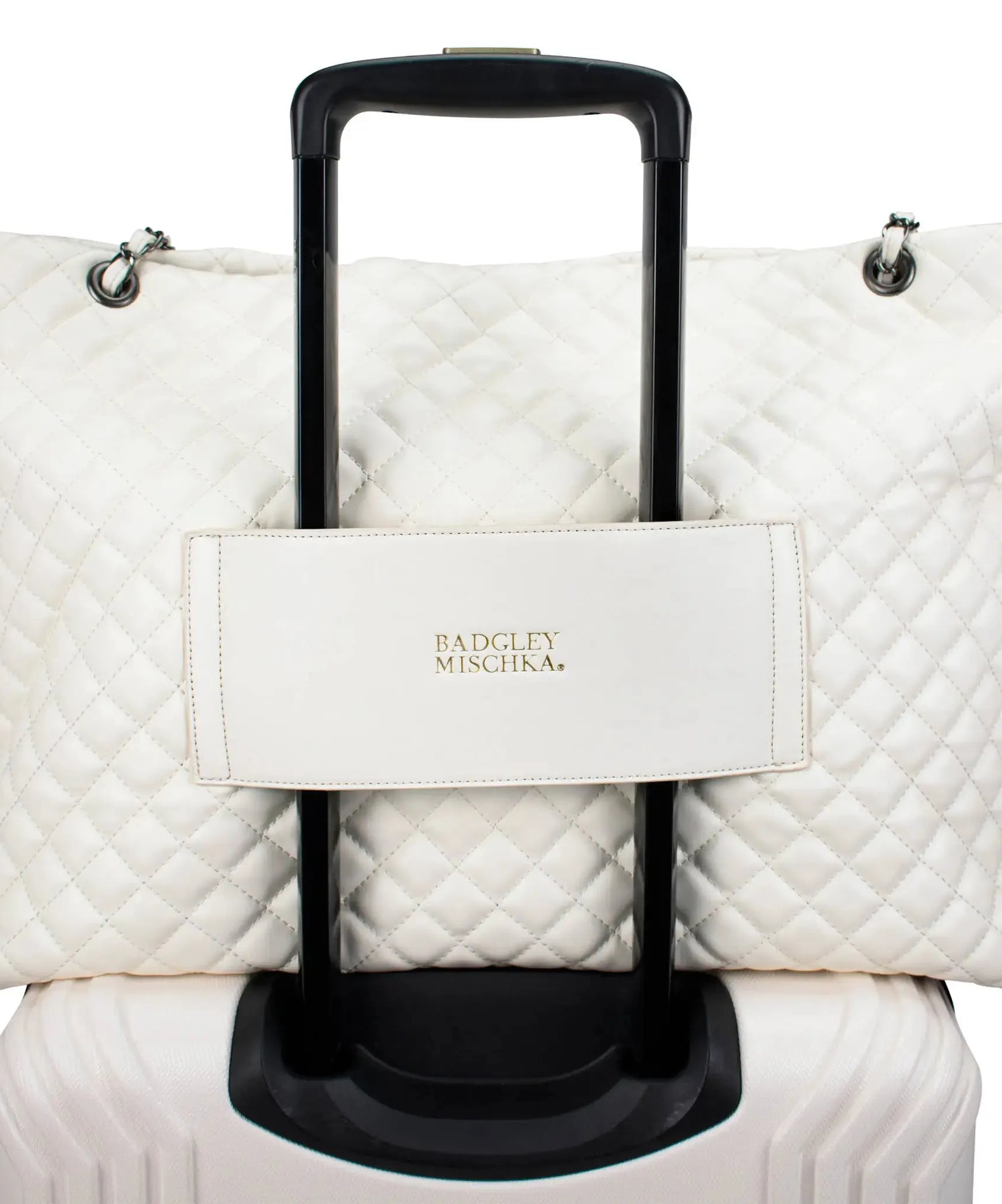 Diana gesteppte Weekender-Reisetasche aus veganem Leder